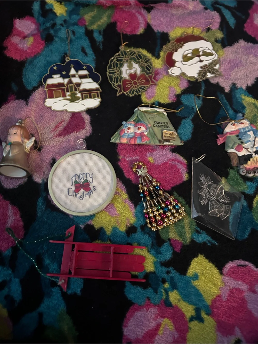Assorted Holiday Ornaments - Multicolor